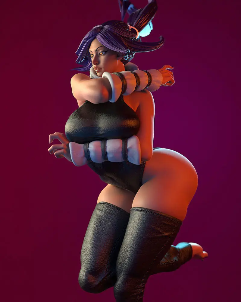 Yoruichi Shihoin 3D Print Model STL