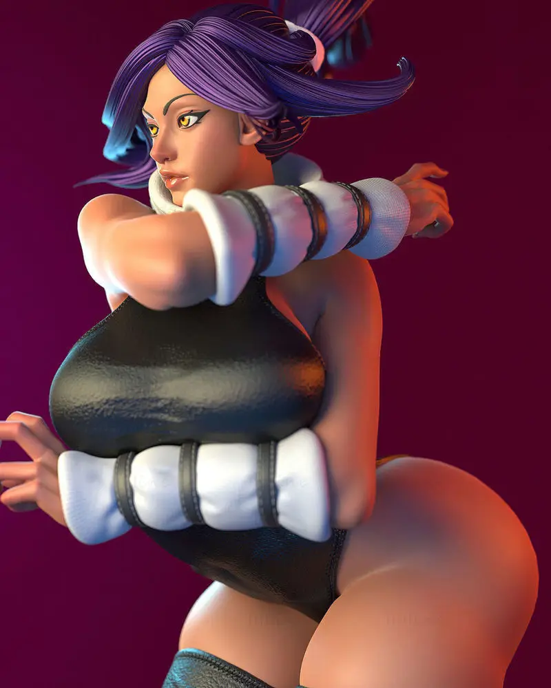 Yoruichi Shihoin 3D Print Model STL