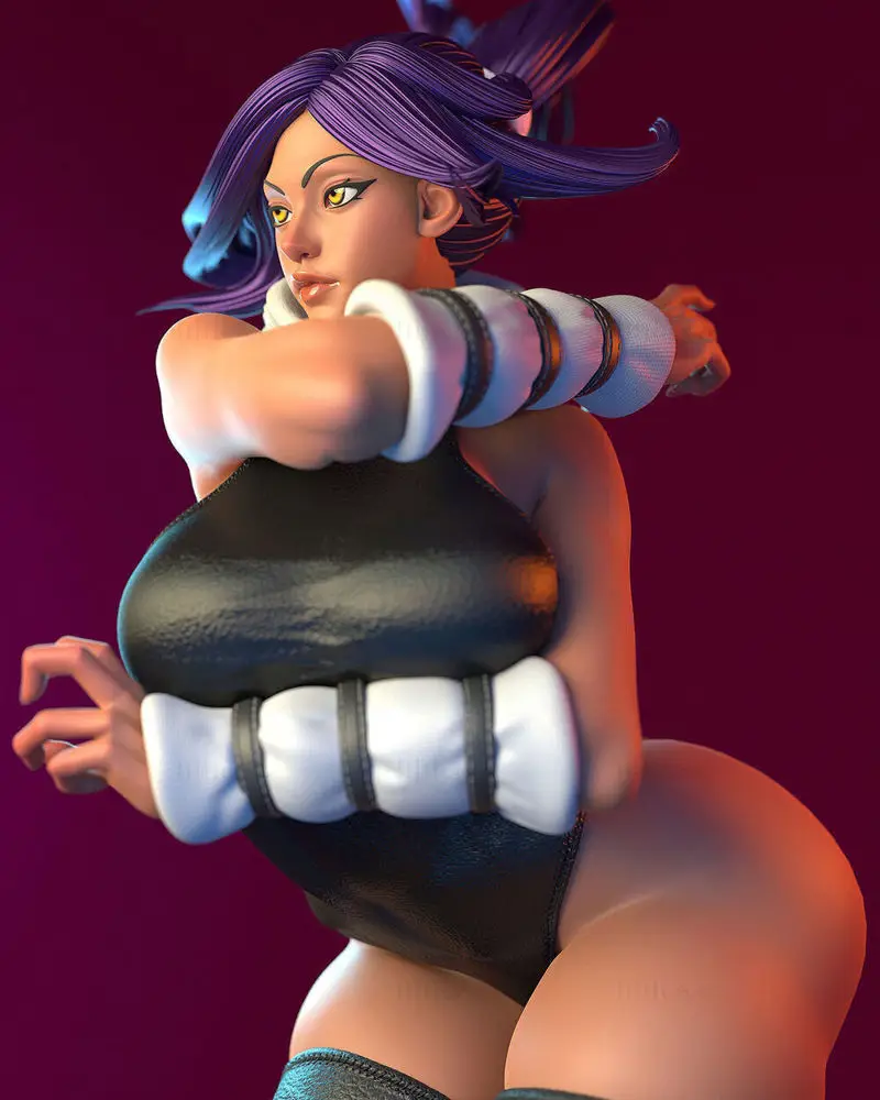 Yoruichi Shihoin 3D Print Model STL