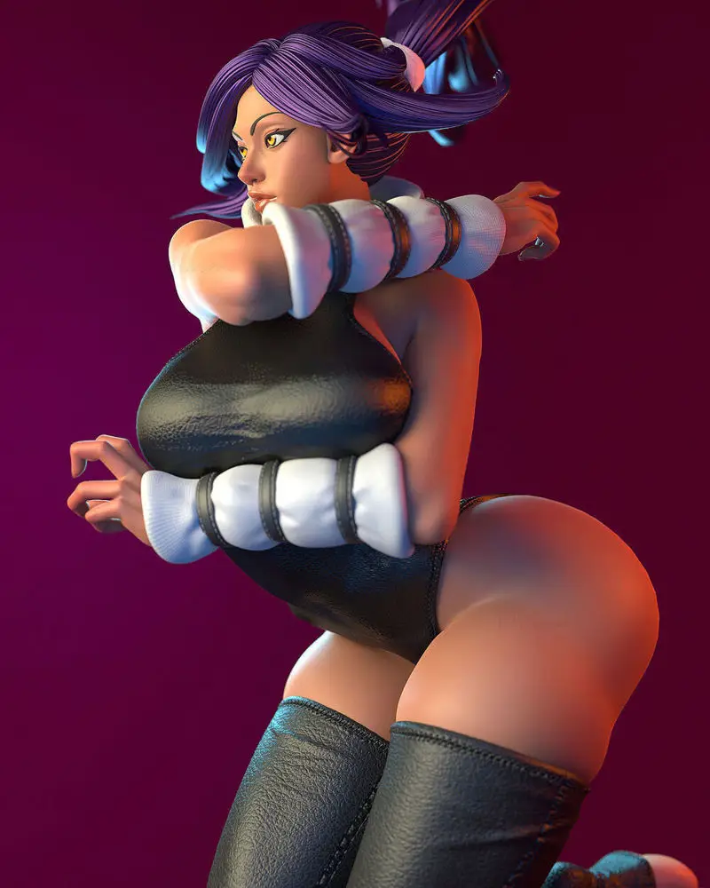 Yoruichi Shihoin 3D Print Model STL