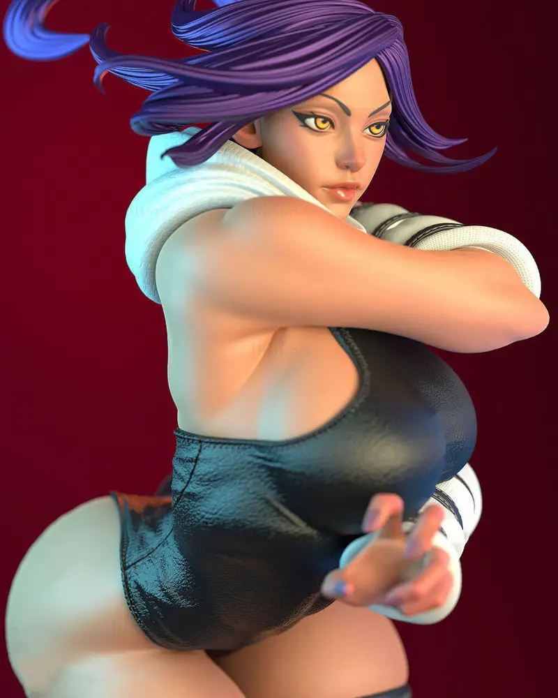 Yoruichi Shihoin 3D Print Model STL