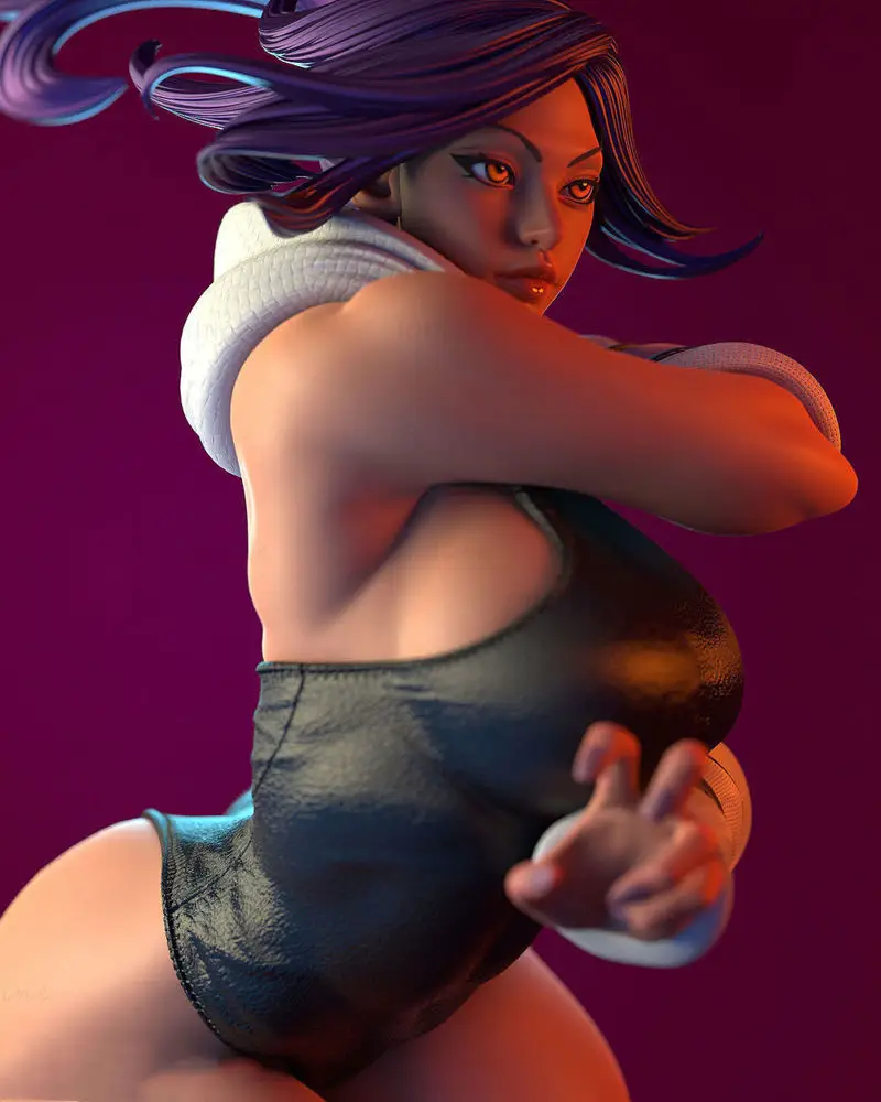 Yoruichi Shihoin Modelo de impressão 3D STL