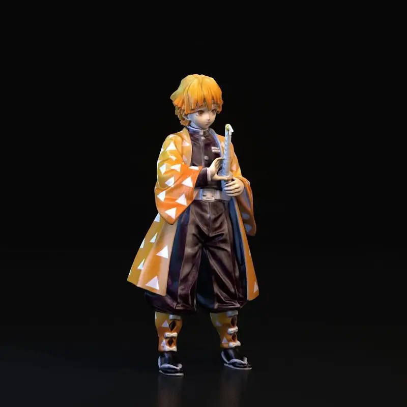 Zenitsu Agatsuma Demon Slayer Anime 3D Print Model STL File