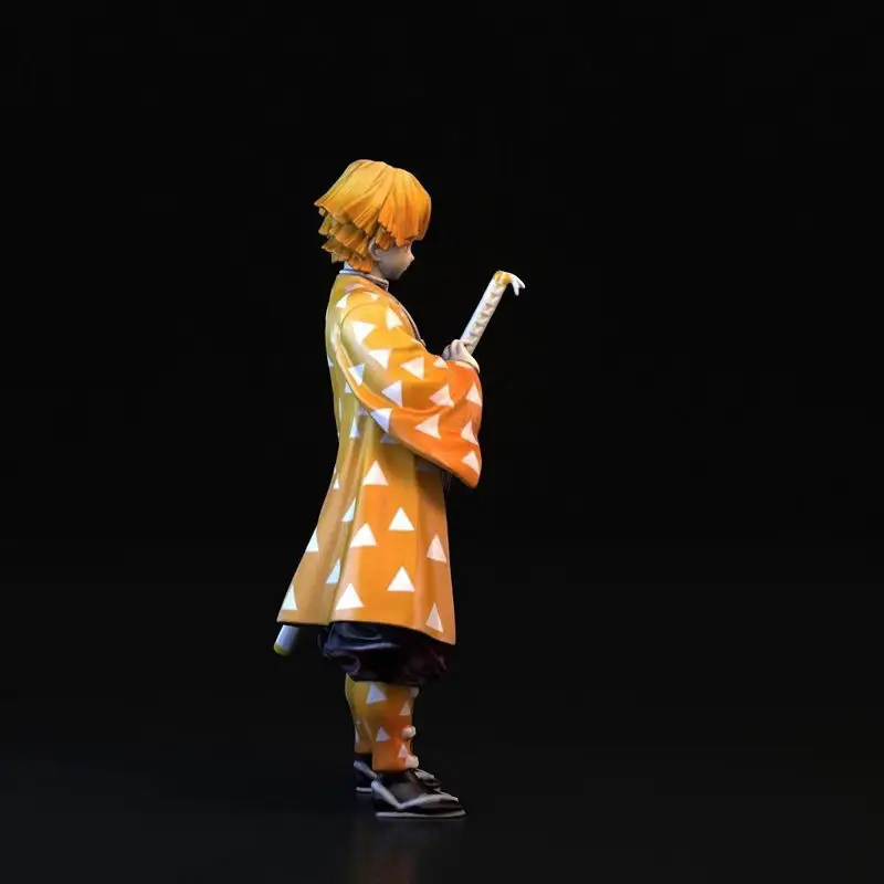Zenitsu Agatsuma Demon Slayer Anime 3D Print Model STL File