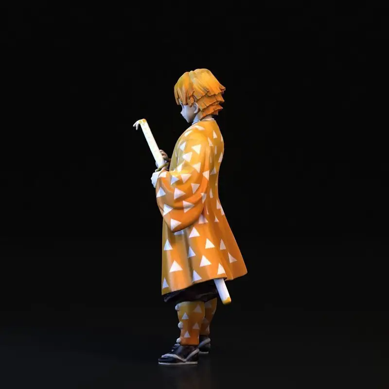 Zenitsu Agatsuma Demon Slayer Anime 3D Print Model STL File