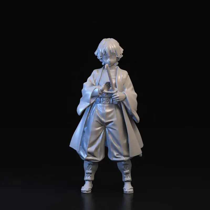 Zenitsu Agatsuma Demon Slayer Anime 3D Print Model STL File