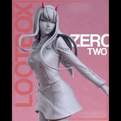 Zero Two - Darling in the Franxx 3D Print Model STL Format