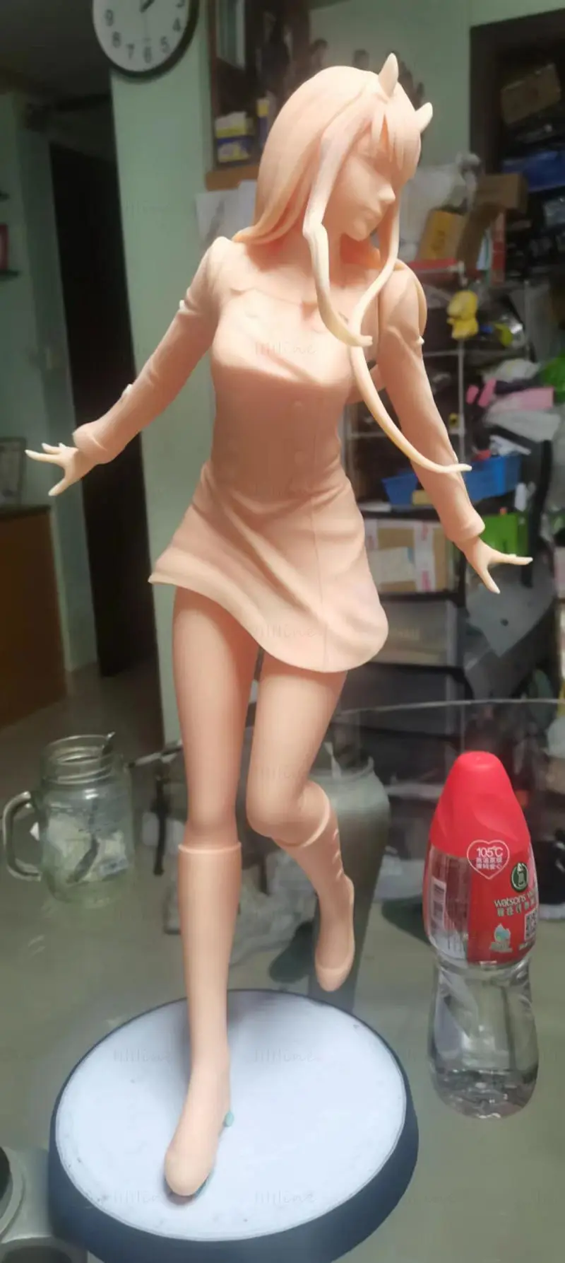 Zero Two - Darling in the Franxx 3D-печатная модель в формате STL