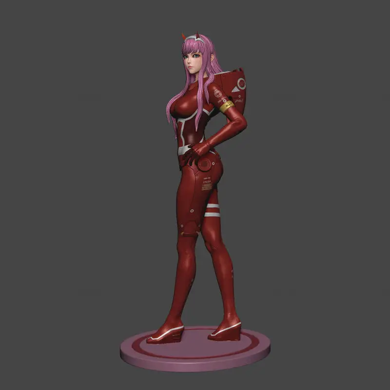 Файл STL модели 3D Pring Zero Two Figure