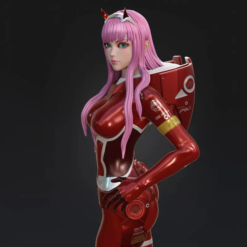 Файл STL модели 3D Pring Zero Two Figure