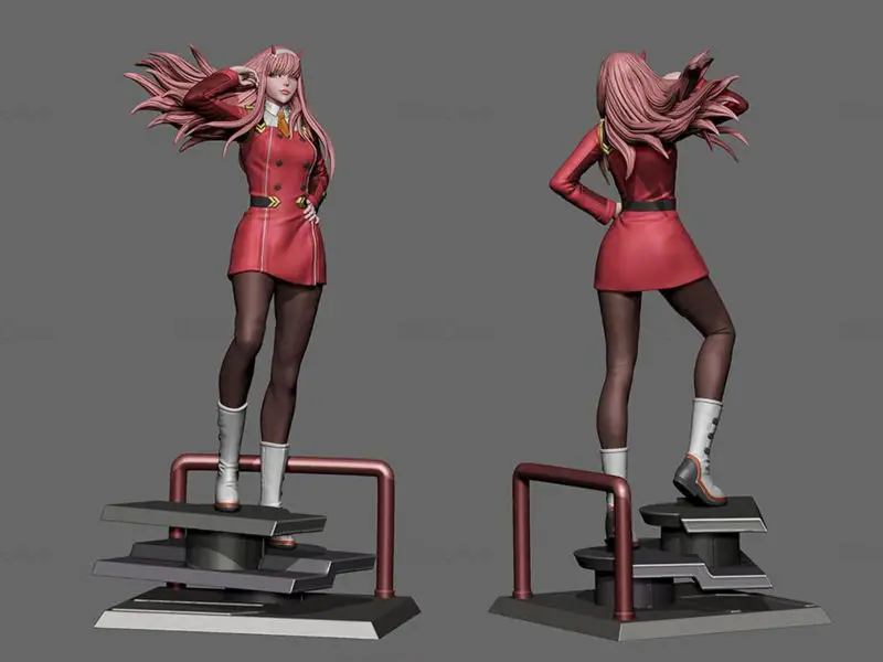 ゼロツーのCoat 3DプリントモデルSTLファイル