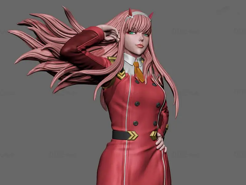ゼロツーのCoat 3DプリントモデルSTLファイル