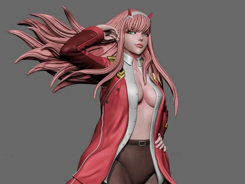 ゼロツーのCoat 3DプリントモデルSTLファイル