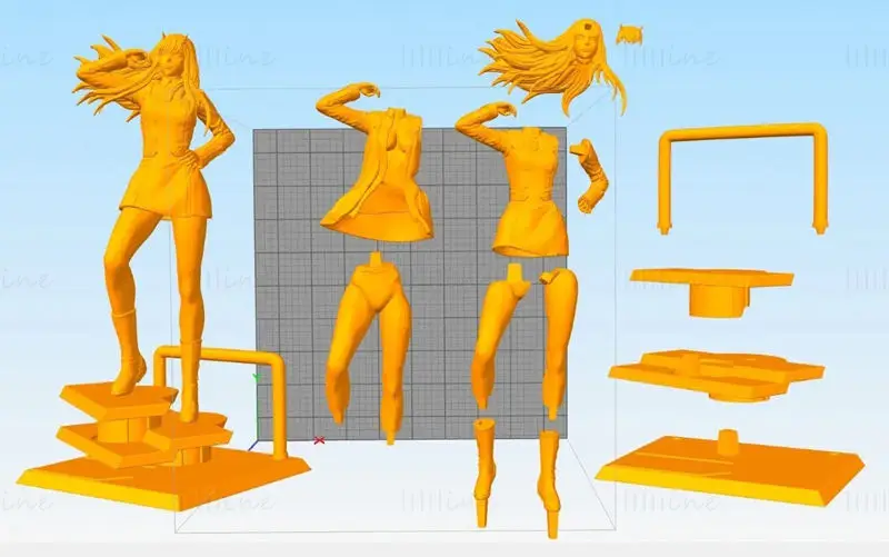 ゼロツーのCoat 3DプリントモデルSTLファイル