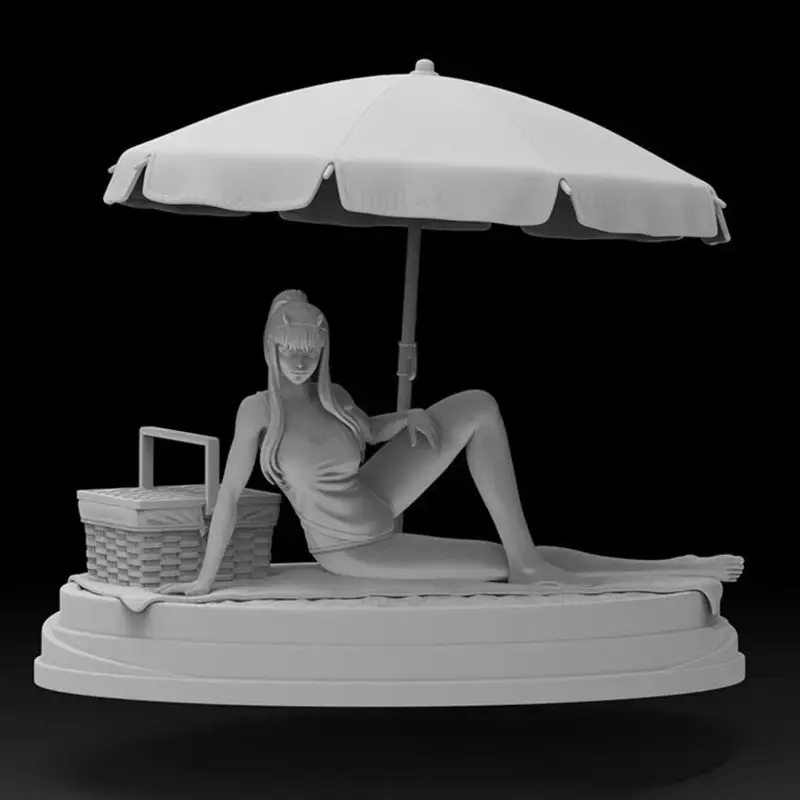 Zero Two on Beach 3D Print Model STL Files