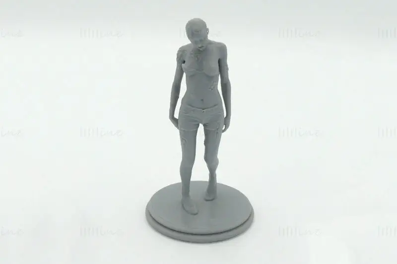 Zombi (DyingLight) Figuries 3D Print Model STL fájl