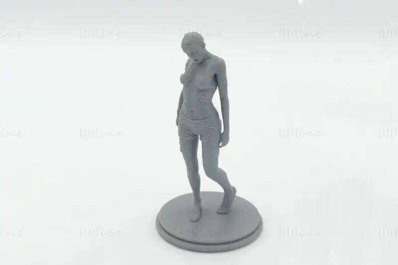 Zombi (DyingLight) Figuries 3D Print Model STL fájl