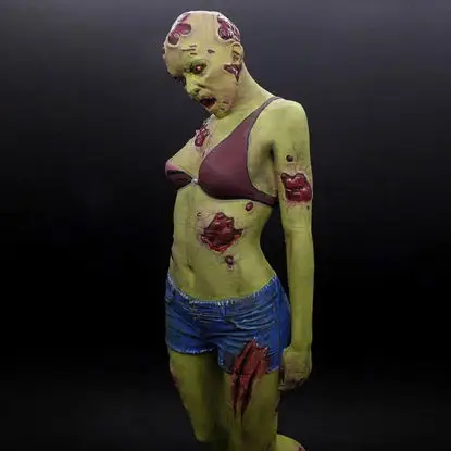 Zombie (DyingLight) Figuries 3D Print Model STL File