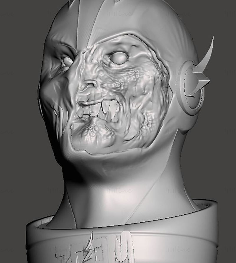 Modelo de impresión 3D de busto de zoom STL